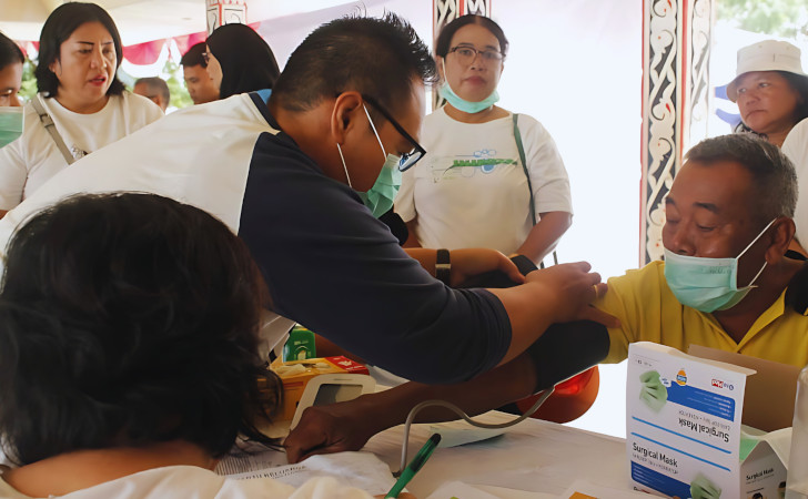 In Collaboration with the Pematangsiantar City Government, Asian Agri and Tanoto Foundation Hold Mass Health Check-Up