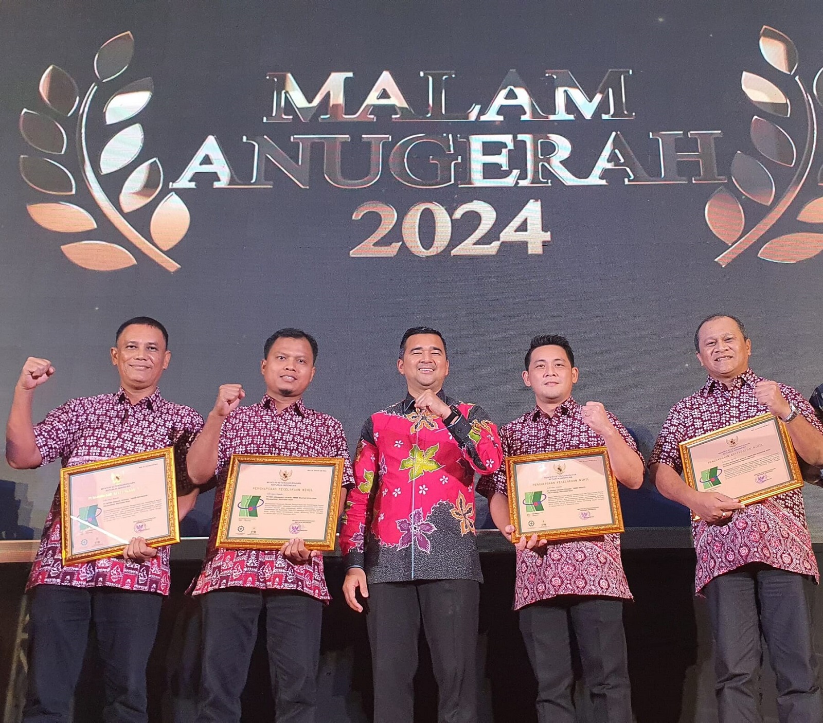 Two Palm Oil Mills of PT Mitra Unggul Pusaka in Riau Win Zero Accident Award 2024